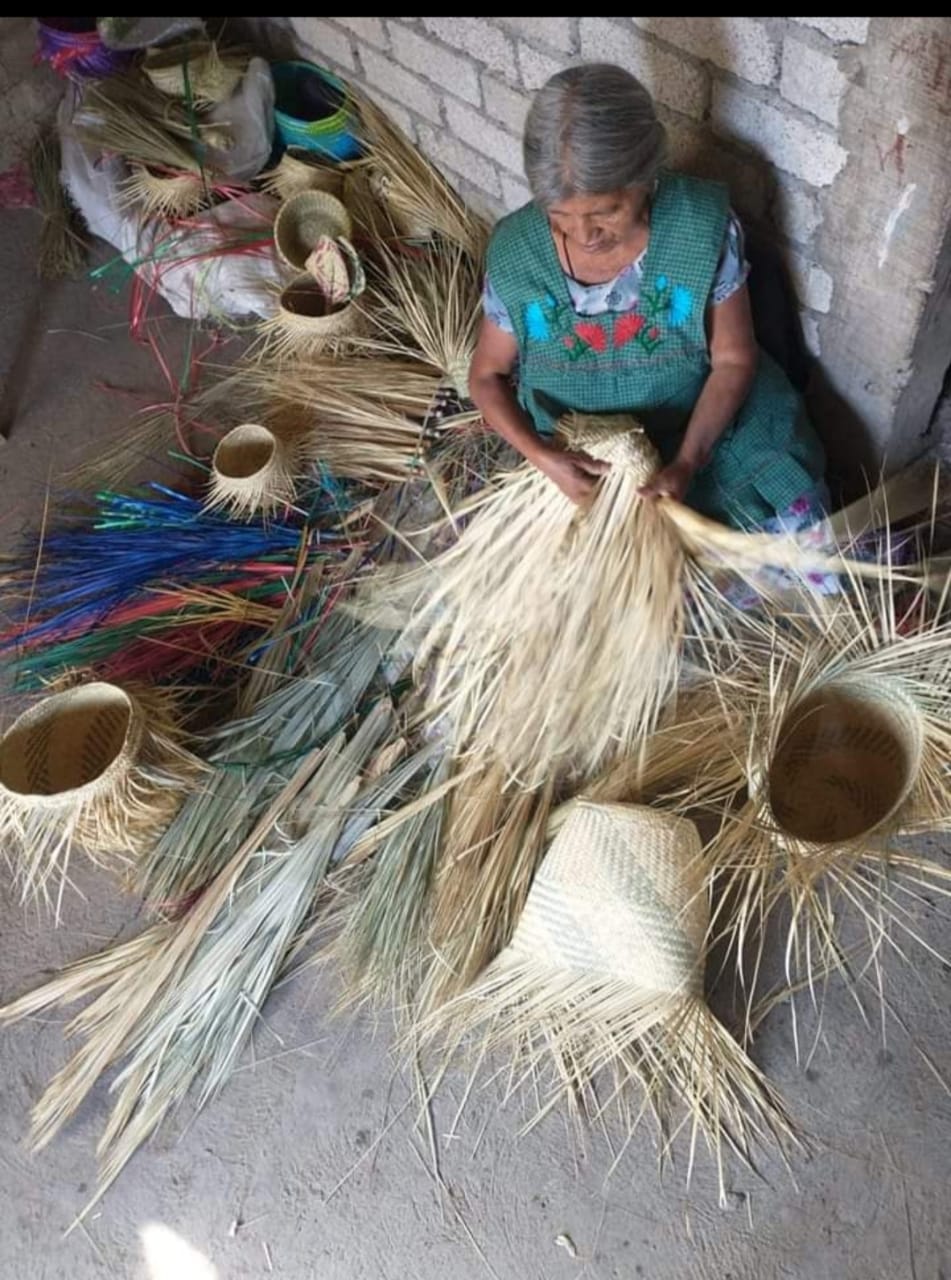 Palm Tote Bag made in Mexico