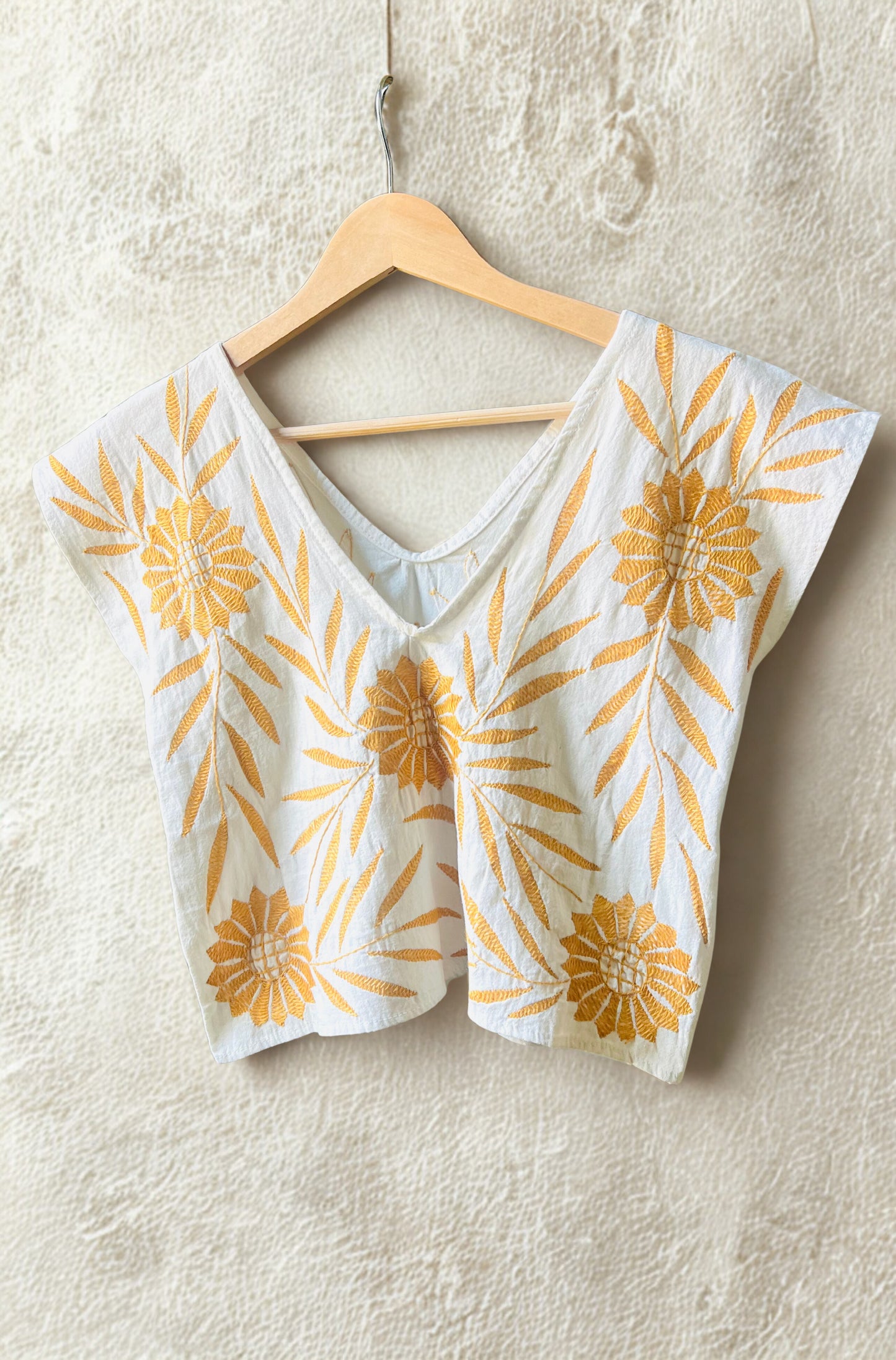 Palmita Embroidered Blouse | Handmade in Oaxaca | Sizes S–L