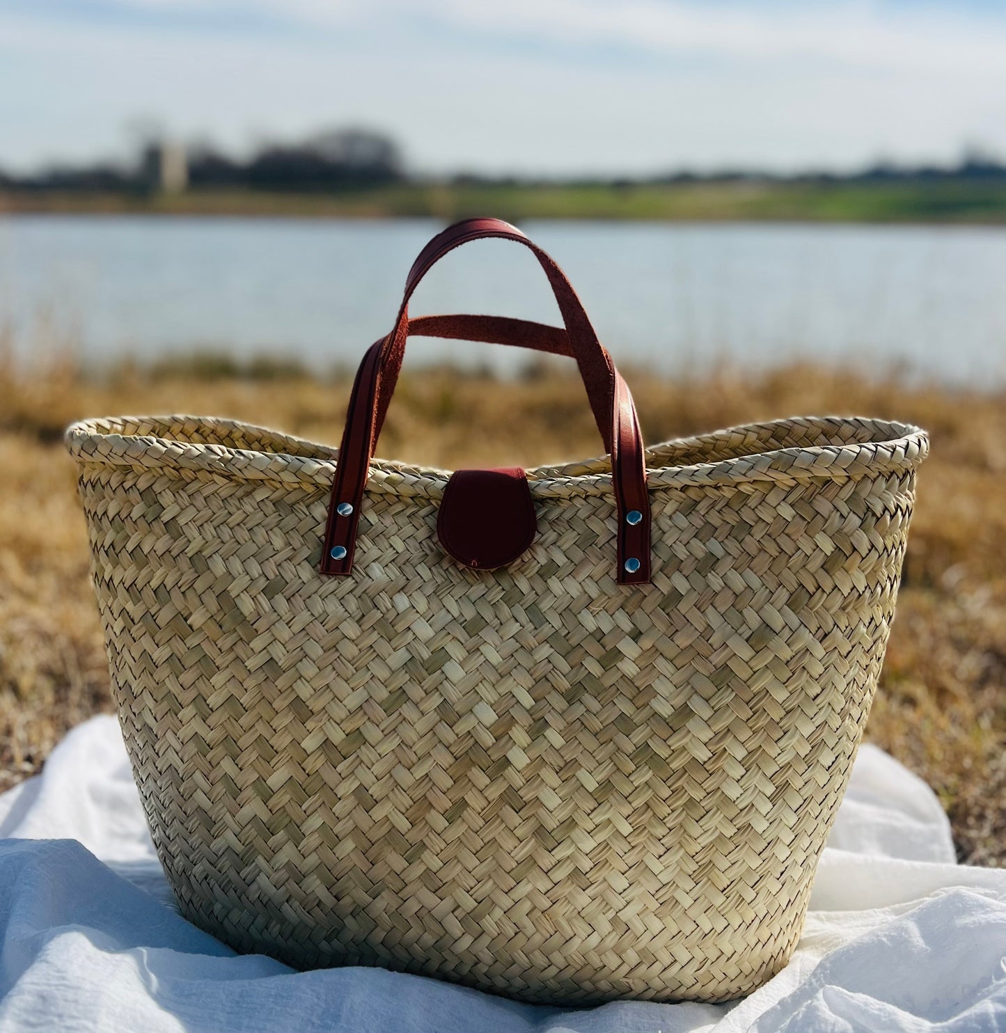 Palm Tote Bag made in Mexico