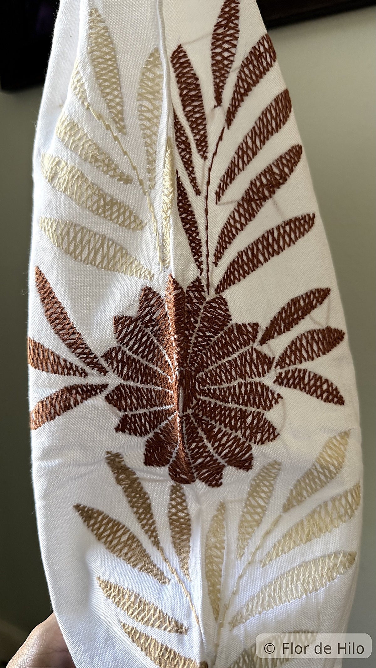 Alejandra Embroidered Blouse – White